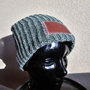 Love Your Melon X Dallas Stars Hockey Green Beanie Knit Cotton Slouchy One Size